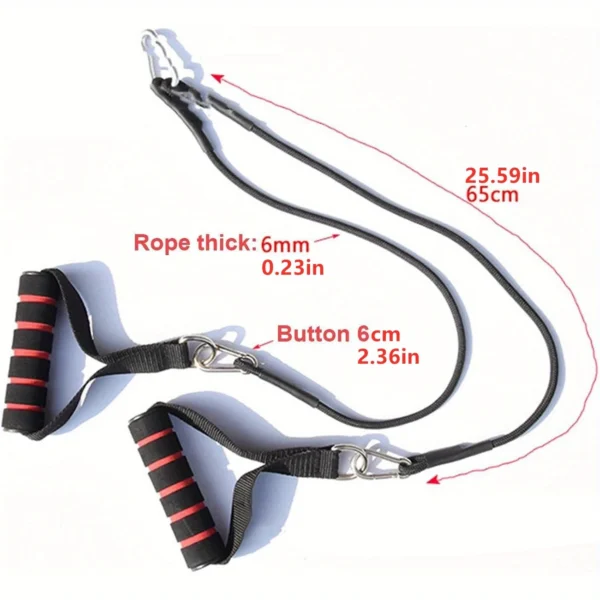 1719108149420-3e4d5360e41b4880990a05a47e254696-goods Durable Gym Pulley System with Resistance Bands