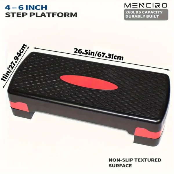 Adjustable Height Aerobics Stepper