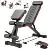 Adjustable & Foldable Dumbbell Bench Press