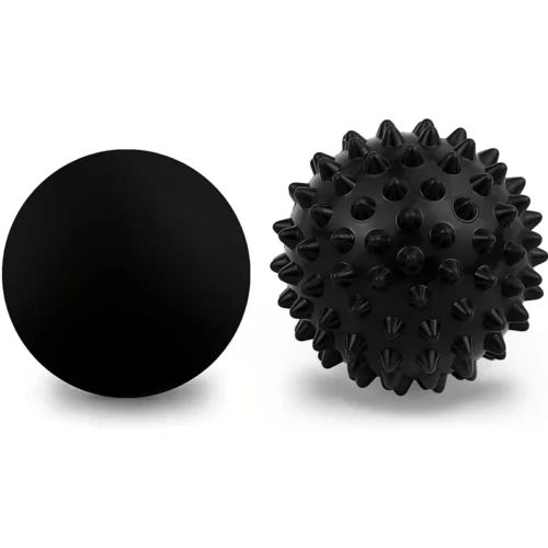 2pcs Durable Rubber Fascia Balls with Spikes
