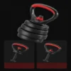 Adjustable Weight Kettlebell with Removable Handle