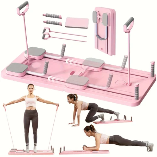 Portable Foldable ABS Pilates Slide Board