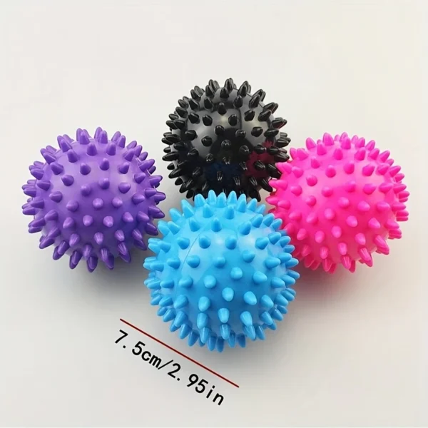 Random Colour Synthetic Rubber Fascia Ball Massage